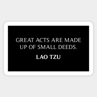 Lao Tzu's Quote Sticker